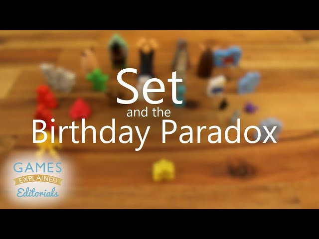 Set and the Birthday Paradox - Games Explained Editorials