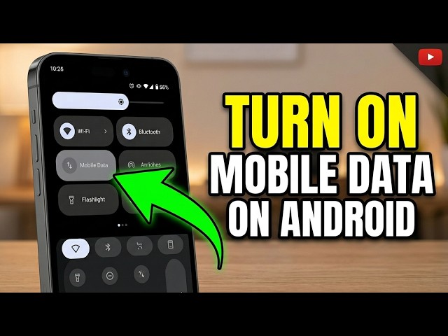 Turn On Mobile Data on Android – Complete Beginner’s Guide!