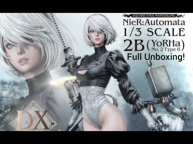 Square Enix Masterline NieR: Automata 1/3 2B Deluxe Statue Review! ❤