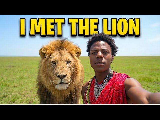 iShowSpeed Vs Lion in Kenya 🦁 | Insane Backflip Encounter in Wild Safari
