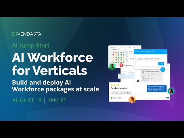 AI Workforce for Verticals: Build and deploy AI Workforce packages at scale