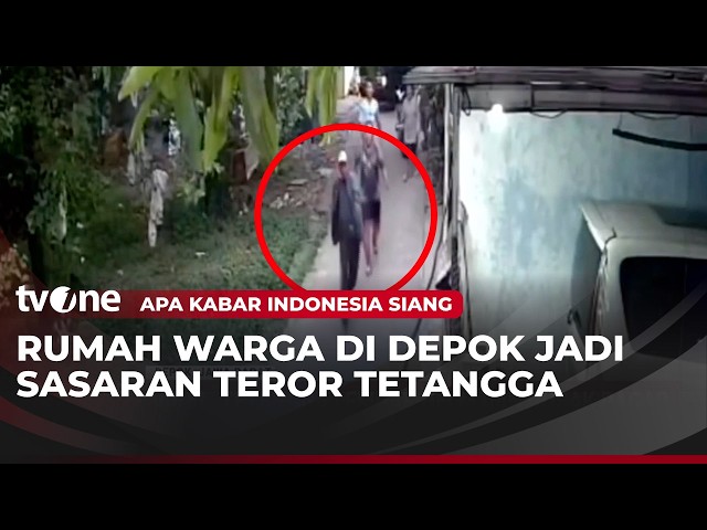 Man Repeatedly Hurls Helmet at Neighbor’s House in Depok Goes Viral | AKIS
