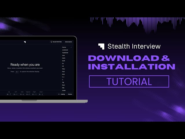 Try Stealth Interview Before You Buy – Quick Setup Guide