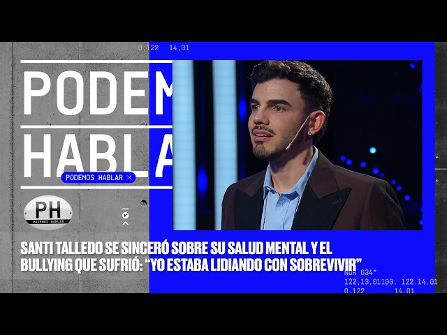 Santi Talledo reveló el proceso que atravesó de chico: bullying, ataques de pánico y su sexualidad