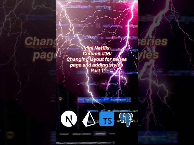 Developing Mini Netflix on Next Js | Commit 16, Part 1, Deep explanation  #webdevelopment #nextjs