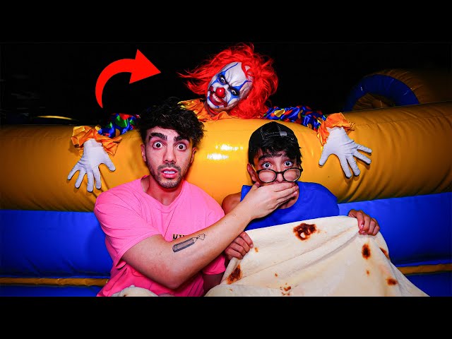 WE SPENT A NIGHT IN AN INFLATABLE PARK