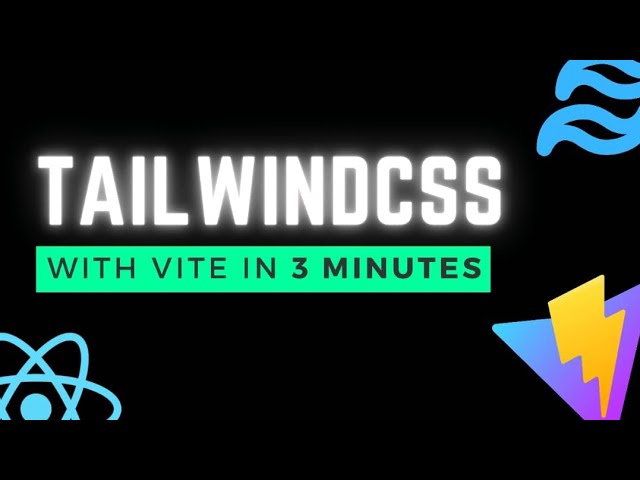 How To Setup TailwindCSS In React + Vite (In 3 Minutes)