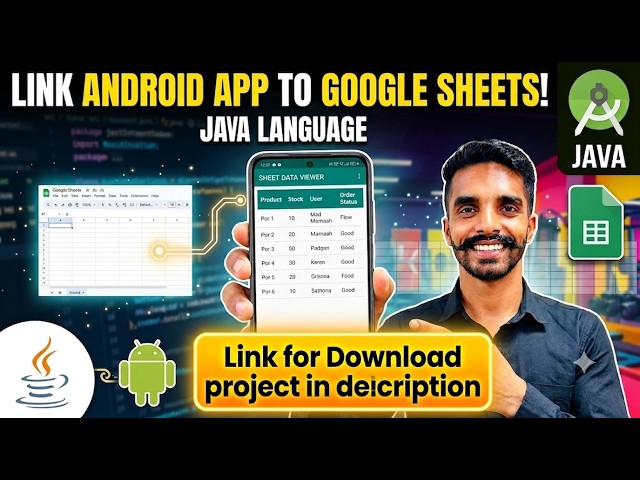 How to Connect Android App to Google Sheets in Android Studio (Java)