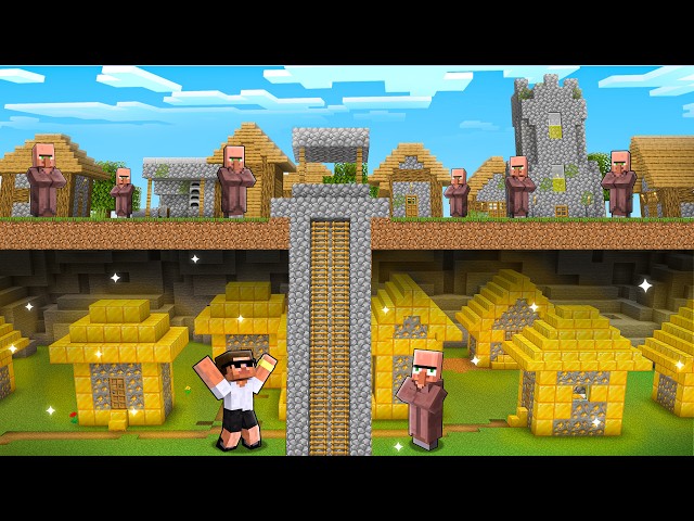We Found a SECRET RICH VILLAGE in Minecraft..