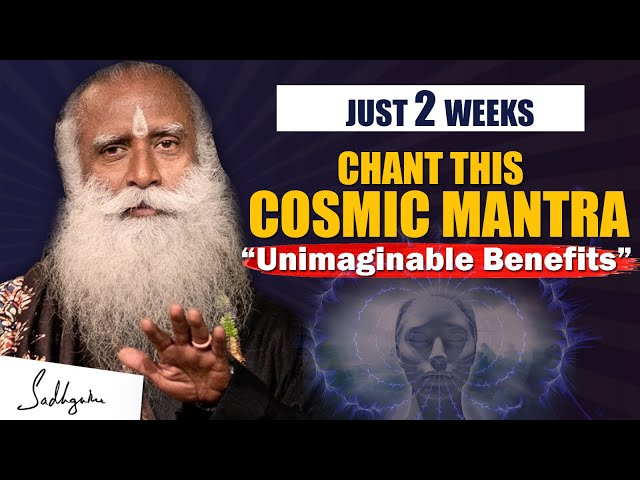 AMAZING BENEFITS! Chant This Cosmic Sound, Your Life  Will Change Completely | Mantra AUM | Sadhguru