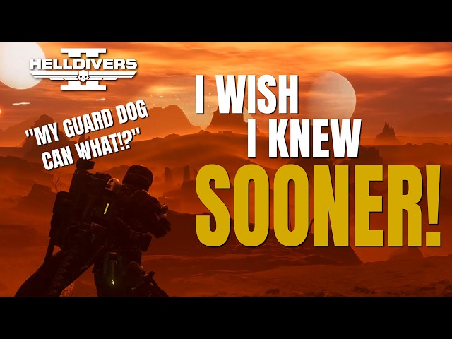 Things I Wish I Knew Sooner In Helldivers 2