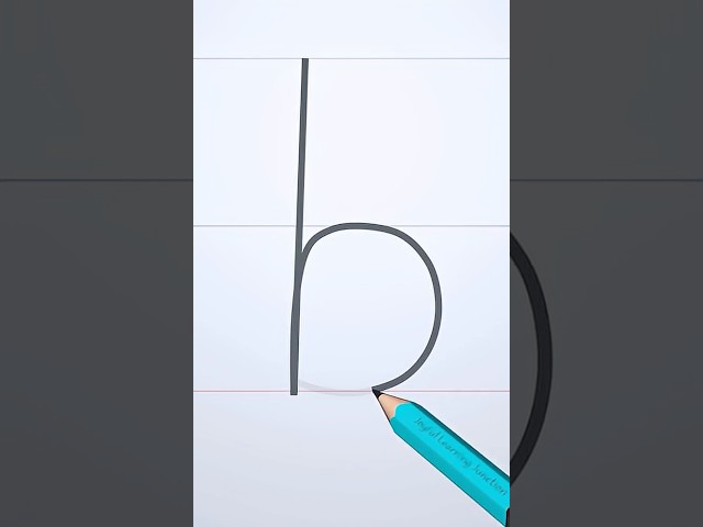 Letter "b" writing Practice for Kids #b, #alphabets #funandlearning  #kidseducation #englishletters