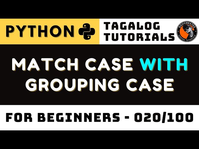 Python Match Case Grouping Explained (How Pattern Matching Works)