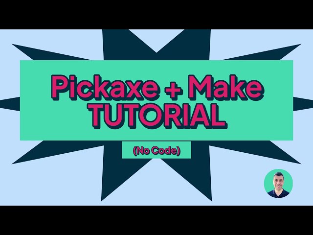 The Ultimate Pickaxe / Make.com Webhook Tutorial - (No Code)