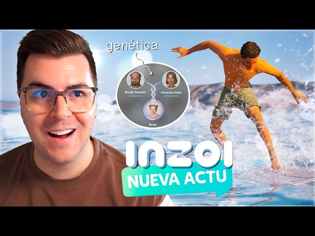 inZOI MEJORA SIN PARAR 😱 Genética, hoteles, buceo, surf y MUCHO MÁS ✨ (Actualización de septiembre)