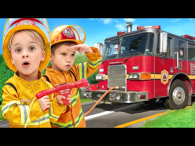 Kids learn about firefighting and help everyone!