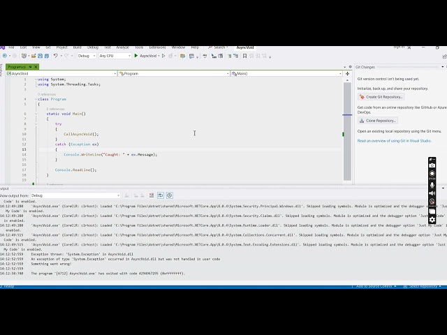 Async & Await is one of the most asked C# interview topics.