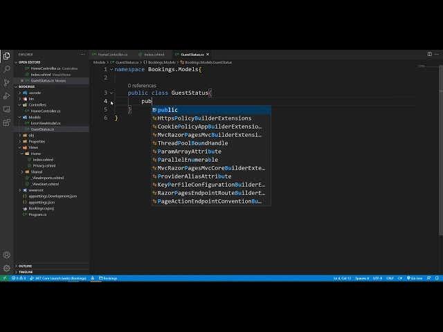 Asp Net Core 6: Custom Model, Views & Controller Methods
