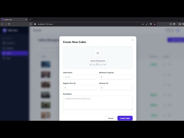 N-HOME – Next-Gen Hotel Booking System (Admin Dashboard)