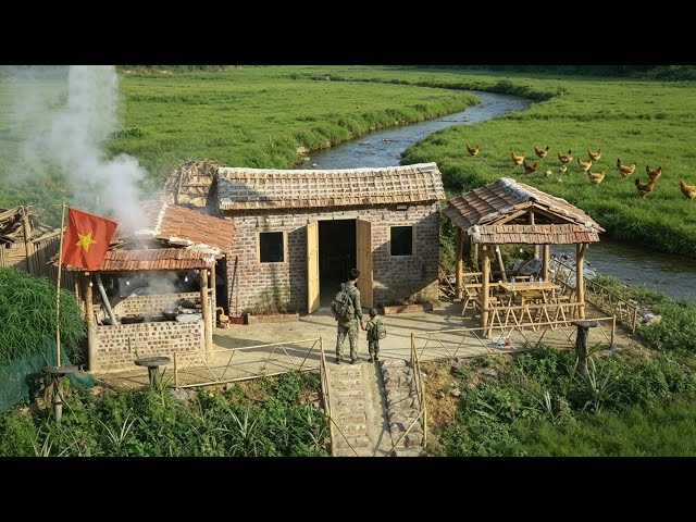 60 Days Transforming a Barren Land into a Livable Homestead and a Strong Home for Kiem | Nick & Kiem