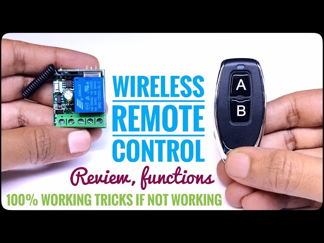 The Ultimate RF Remote Control Switch Review: Functions  and problem solving