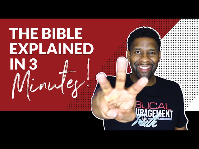 The ENTIRE Bible Explained in Three Minutes!
