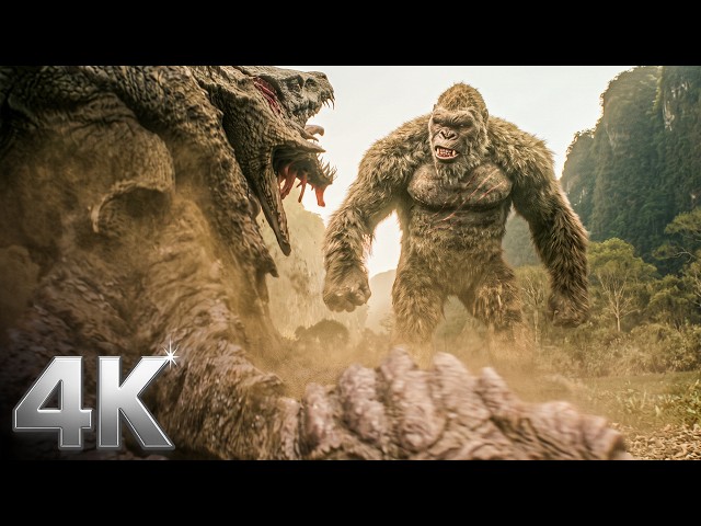 The Sea Titan Pushes Kong to His Limit | Monarch: Legacy of Monsters Season 2 | CLIP 💥 4K