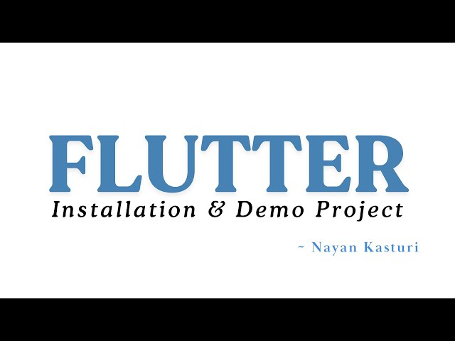 How to Install Flutter with Java, Android Studio & Virtual Device Setup 2025