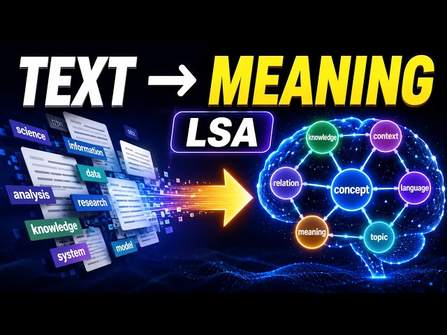 Build Latent Semantic Analysis in Python — Step by Step