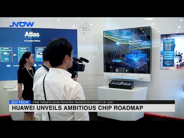 Huawei unveils ambitious chip roadmap