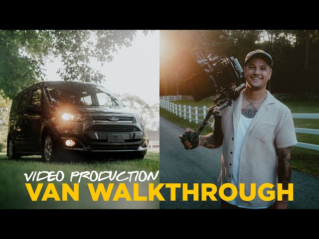 MY VIDEO PRODUCTION VAN WALKTHROUGH