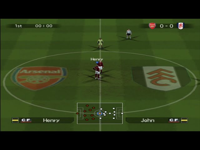 Pro Evolution Soccer 5 Arsenal vs Fulham 