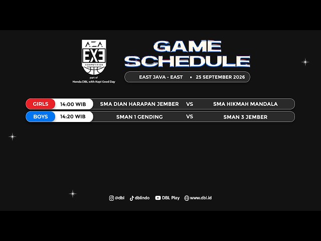 FINAL AZA 3X3 COMPETITION EAST JAVA - EAST 2026/2027