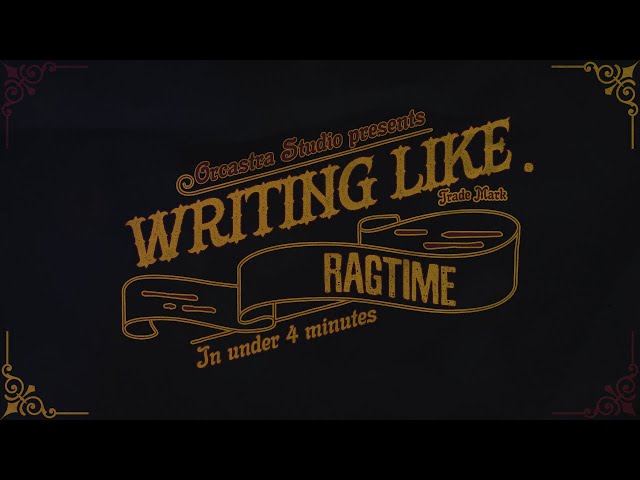 How to Write in Ragtime or Saloon style (Songwriting Tips)