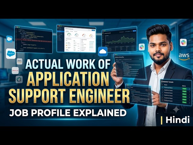ACTUAL WORK OF APPLICATION SUPPORT ENGINEER AS A JOB PROFILE#devopsjob #devopsengineering