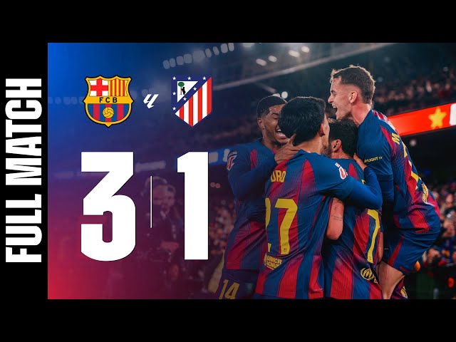 PARTIDO COMPLETO | FC BARCELONA 3 vs 1 ATLÉTICO DE MADRID | LA LIGA 2025/26 JORNADA 19 🔵🔴