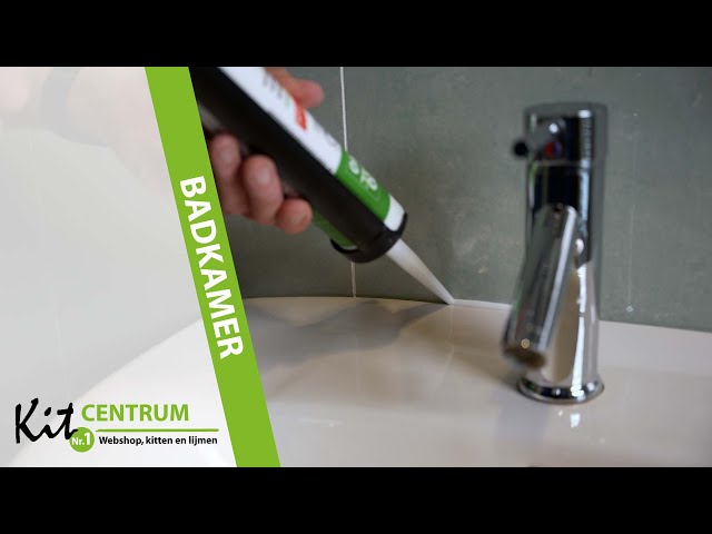 How can I neatly seal my bathroom? | Sealing with Kitcentrum