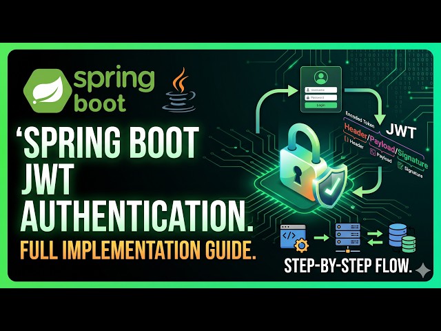 JWT Authentication in Spring Boot: Full Implementation Guide || CodeTav Management