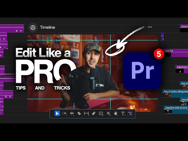 5 premiere pro hacks i literally didn't know existed