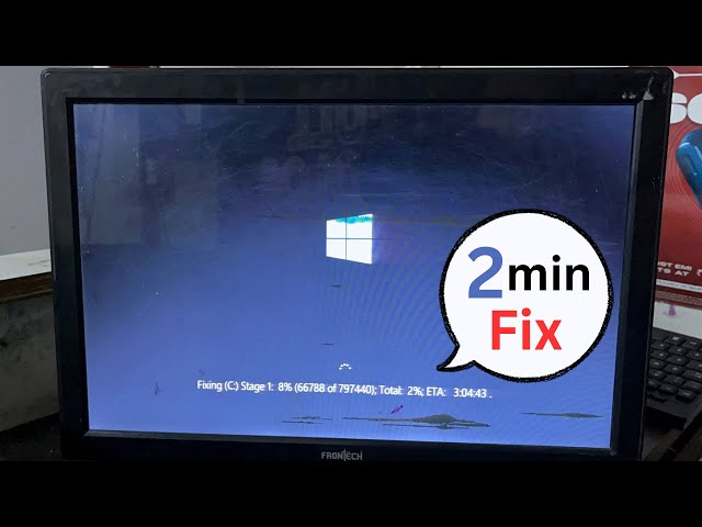 Fixing C Stage 1 Windows 10 Stuck | Fixing C Stage 2 Windows 10 Stuck