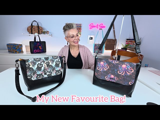 This Messenger Bag Looks Complicated...But It's Not!/Sewing Tutorial