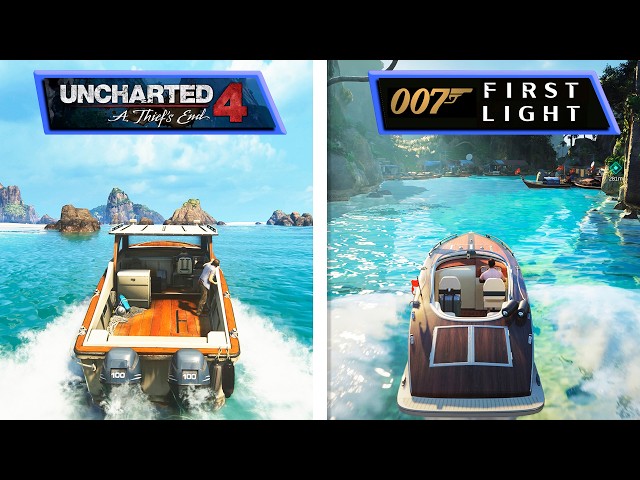 007 First Light vs Uncharted 4 | Direct Comparison | 2016 VS 2026