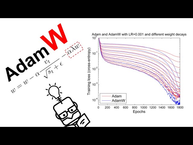 AdamW - L2 Regularization vs Weight Decay