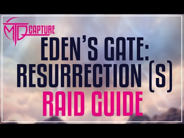 EDEN'S GATE: RESURRECTION (SAVAGE) GUIDE - E1S