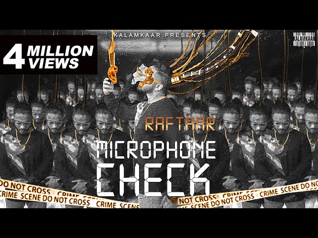 RAFTAAR - MICROPHONE CHECK | BAR'ISH EP | Official Music Video