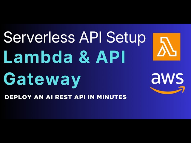 Deploy a Serverless REST API with Lambda & API Gateway #aws