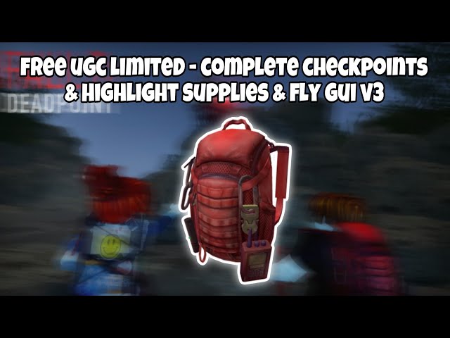 [Free UGC Limited] - Fall 2: Deadpoint Script - Complete Checkpoints & Highlight Supplies & FlyGUIV3