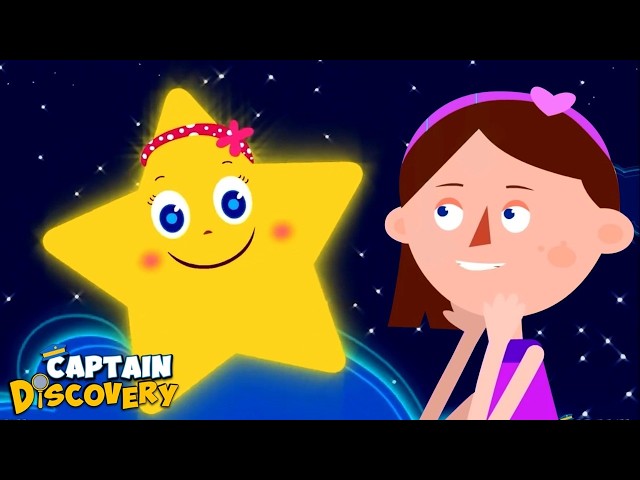 Twinkle Twinkle Little Star ⭐| Nursery Rhymes and Kids Songs | Captain Discovery