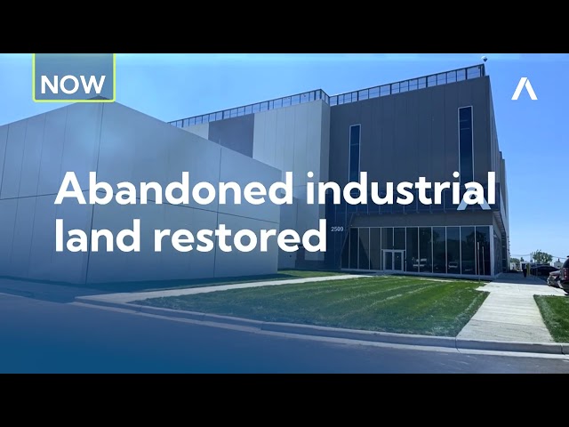 Perkins Township Brownfield Redevelopment | Before & After at Aligned's NEO-01 Campus