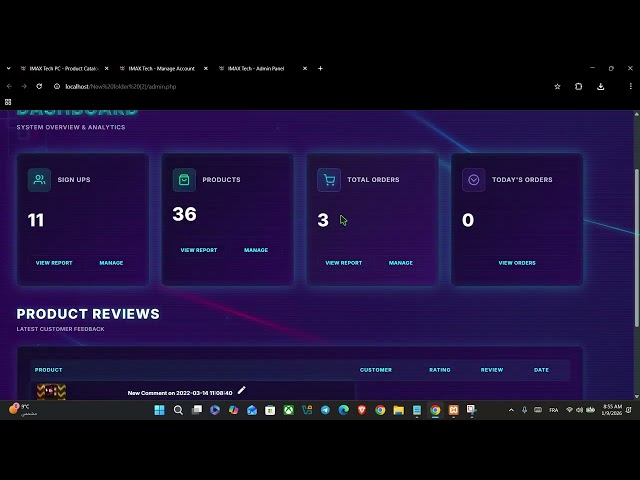 Building a Full E-Commerce Website with PHP & MySQL | IMAXTECH